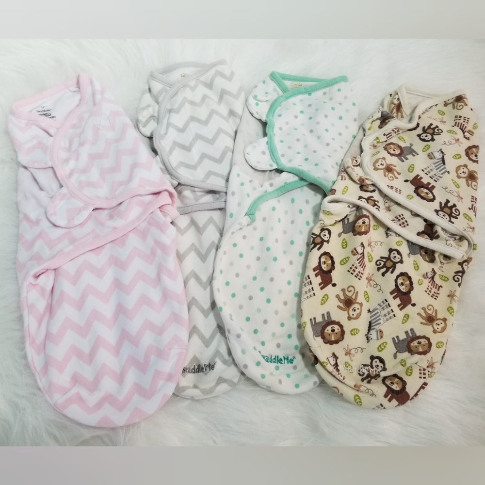 Set of 4 Swaddles by SwaddleMe